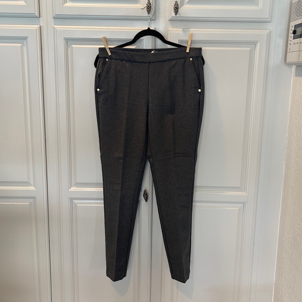 Anne Klein dress pants stretchy elastic waist so comfortable